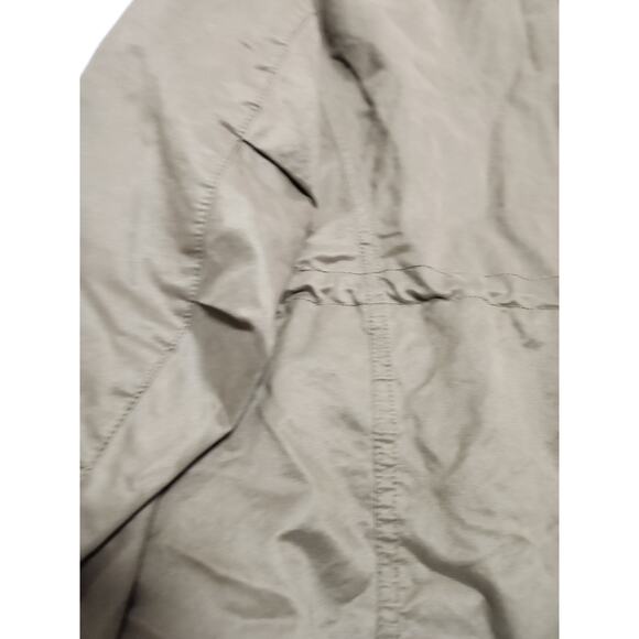 H&M Army Green Drawstring Waist Jacket - Size 12 - Picture 9 of 10